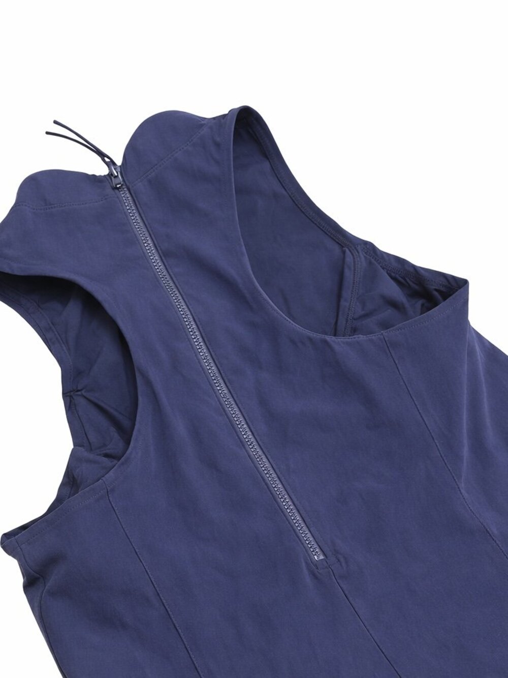 Outdoor Voices Zoom Bloom Athletic Racerback Dress | Dark Sky Blue | Size Large - Picture 3 of 10